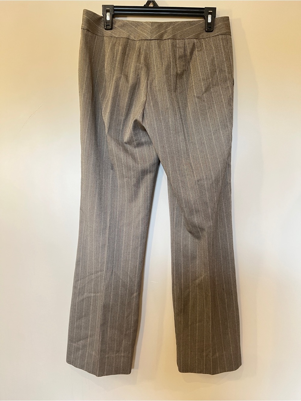 Tommy Hilfiger Carmen Herringbone Dress Pants Size 8 Brown Office Trouser - Picture 5 of 8
